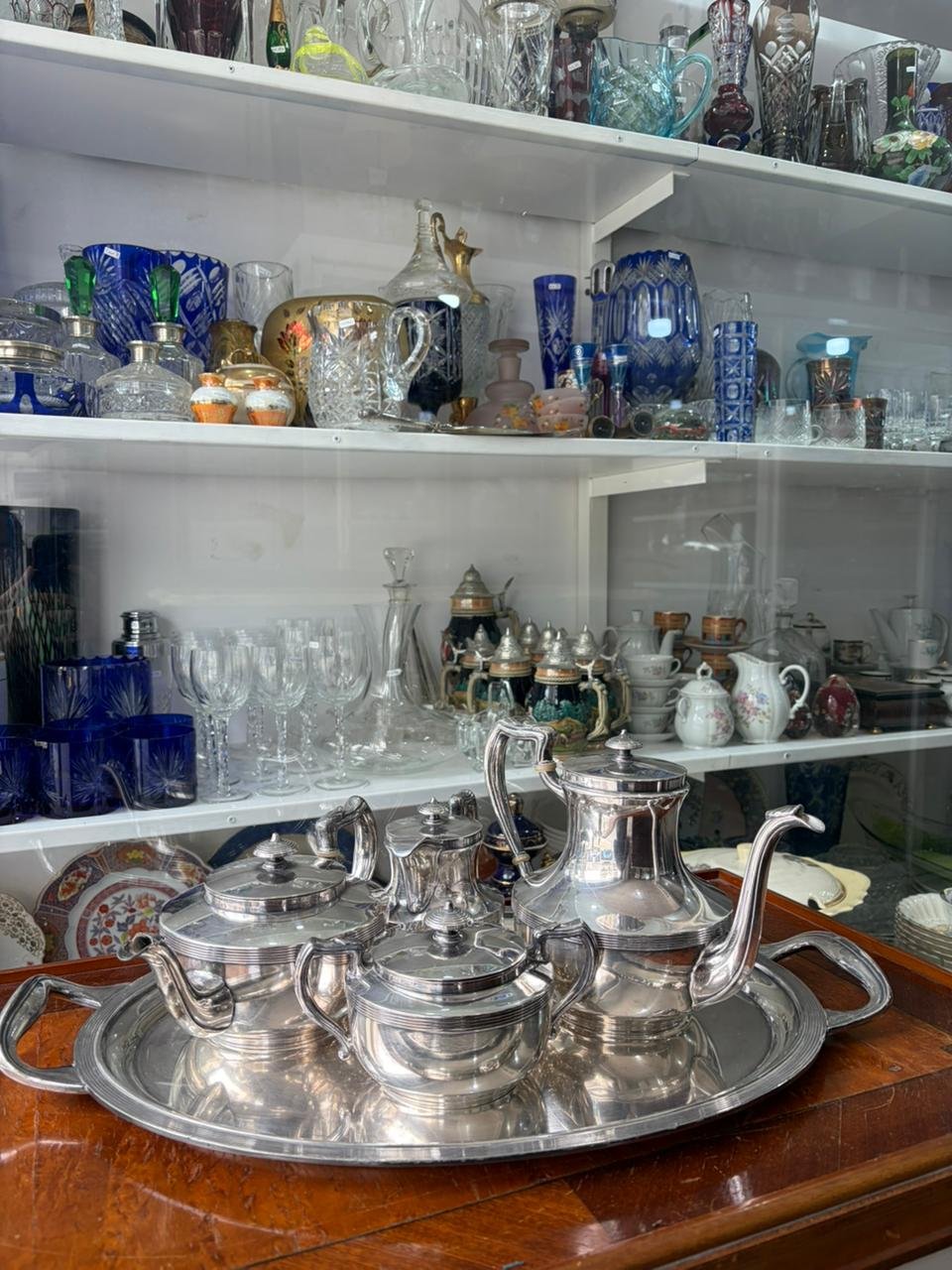 Servicio de té y café WMF platería - Imagen 2