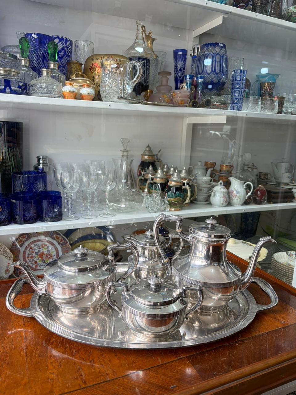 Servicio de té y café WMF platería