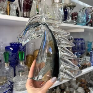 Caballo de cristal de murano