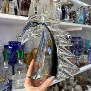 Caballo de cristal de murano