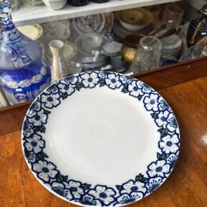 Fuente redonda porcelana verbano