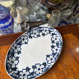 Fuente oval porcelana verbano
