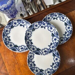 Juego de 12 platos de postre porcelana verbano