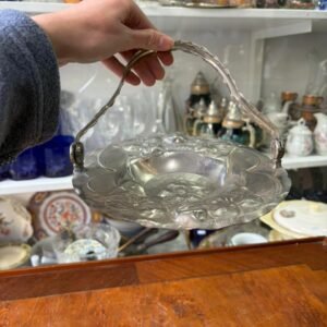 Canasta bombonera platería