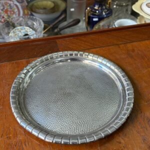 Fuente redonda platería