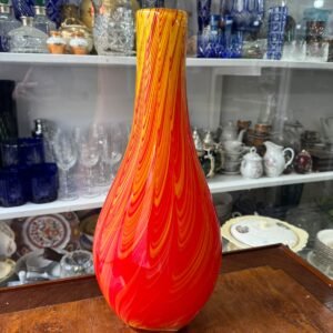 Florero o jarron cristal de murano grande