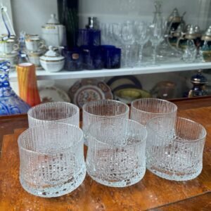 Juego de 6 vasos para whisky WIRKKALA