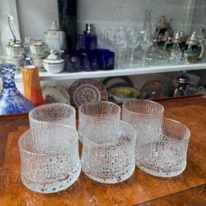 Juego de 6 vasos para whisky WIRKKALA