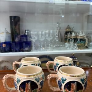 Set de 4 tazas choperas alemanas