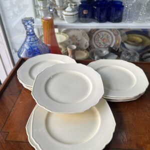 Juego de 11 platos de postre ingleses
