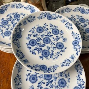 Juego de 13 platos playos porcelana MARLY