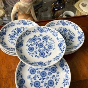 Juego de 12 platos de postre porcelana MARLY