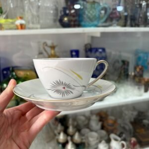 Dúo de té porcelana verbano
