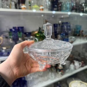 Bombonera de cristal súper tallado