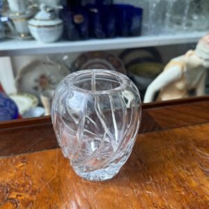 Florero mediano de cristal súper tallado