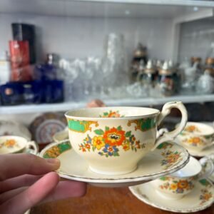 Juego de 8 dúos de té Grindley England