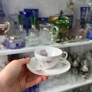 Dúo de café porcelana verbano