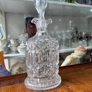 Exquisito botellón de cristal súper tallado