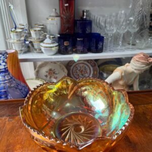 Ensaladera carnival glass