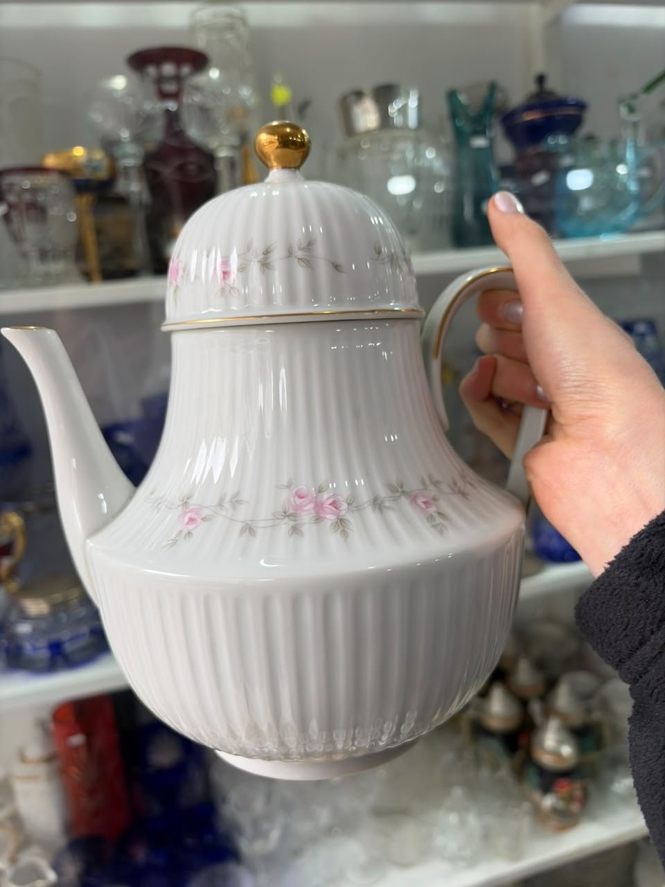 Juego de té porcelana tsuji completo para 12 personas - Imagen 7