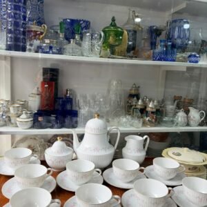 Juego de té porcelana tsuji completo para 12 personas