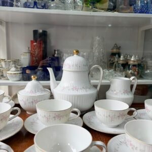 Juego de té porcelana tsuji completo para 12 personas