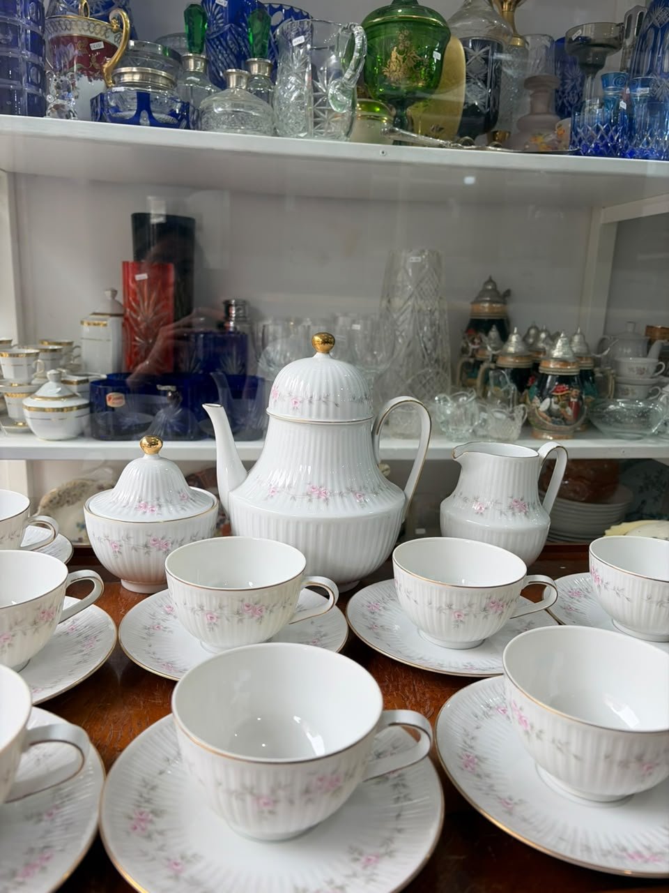 Juego de té porcelana tsuji completo para 12 personas - Imagen 3