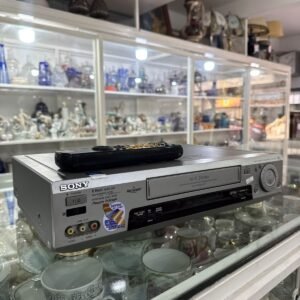 Videocasetera stereo SONY con control remoto