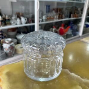 Caramelera o bombonera cristal facetada