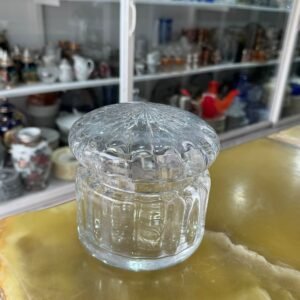 Caramelera o bombonera cristal facetada