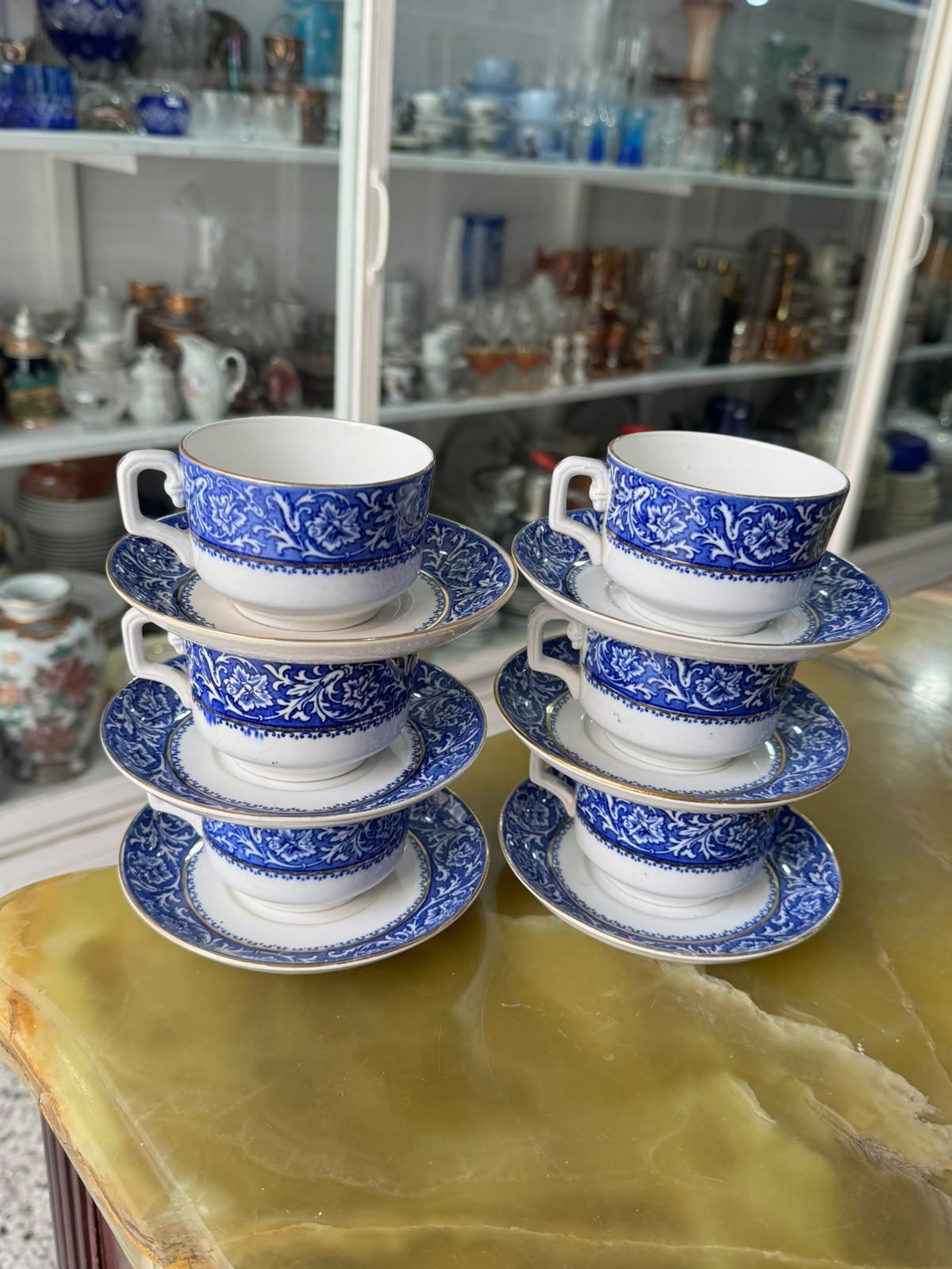 Juego de 6 dúos de té ingleses - Imagen 5