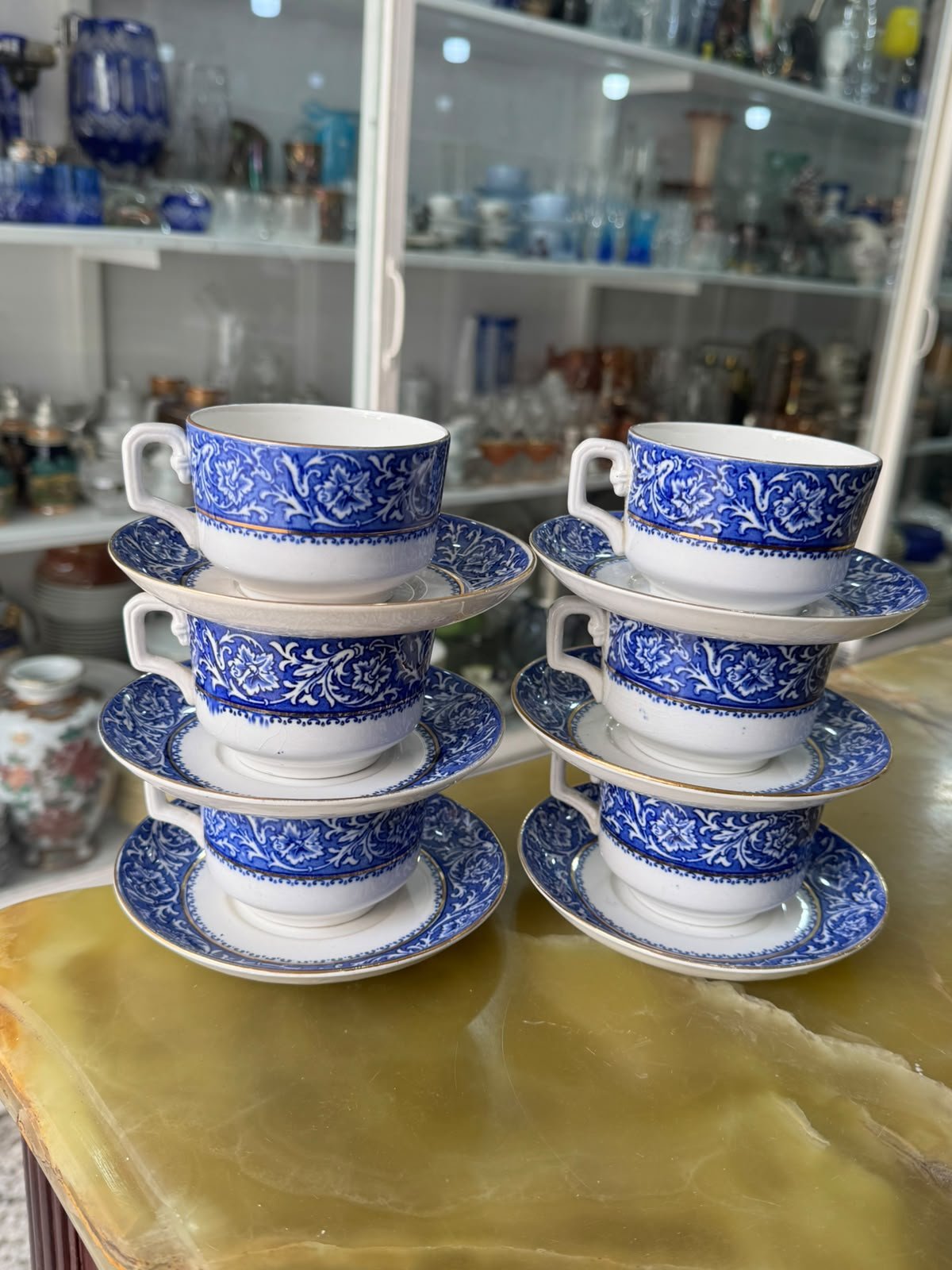 Juego de 6 dúos de té ingleses - Imagen 4