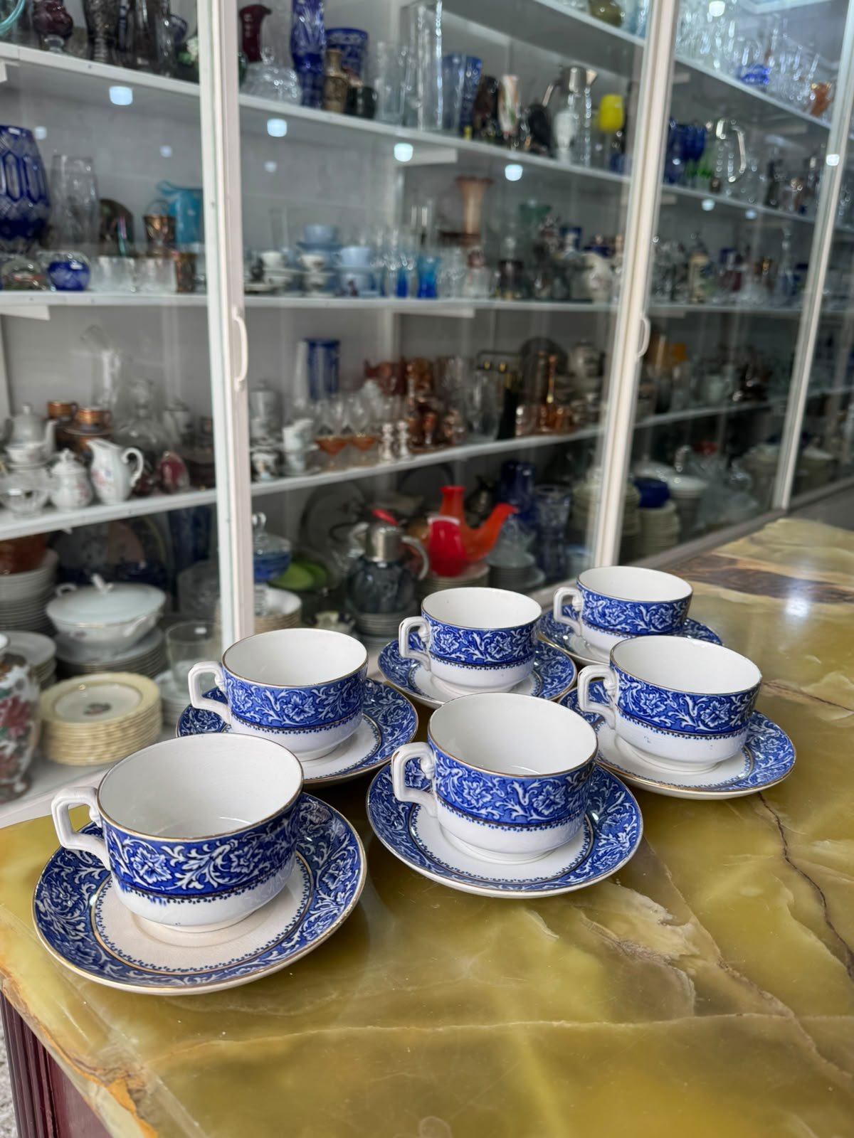 Juego de 6 dúos de té ingleses - Imagen 2