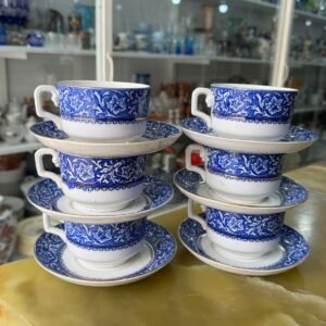 Juego de 6 dúos de té ingleses