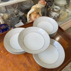 Juego de 12 platos hondos porcelana NORITAKE