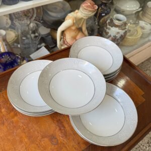 Juego de 12 platos hondos porcelana NORITAKE