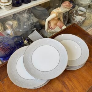 Juego de 10 platos de entrada porcelana NORITAKE