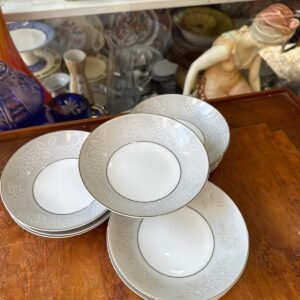 Juego de 12 compoteras porcelana NORITAKE