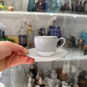 Juego de 10 dúos de café porcelana NORITAKE