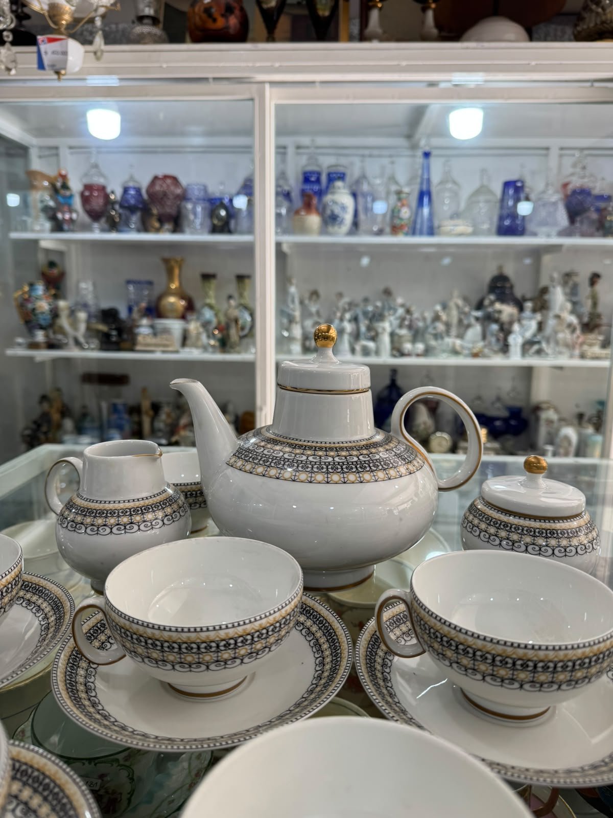 Juego de té porcelana verbano para 8 personas - Imagen 3