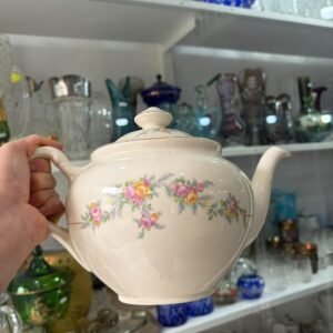 Tetera con flores