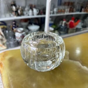 Cenicero de cristal súper tallado
