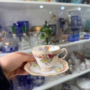 Dúo de café de colección inglés FOLEY