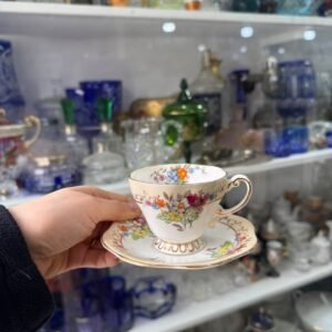 Dúo de café de colección inglés FOLEY