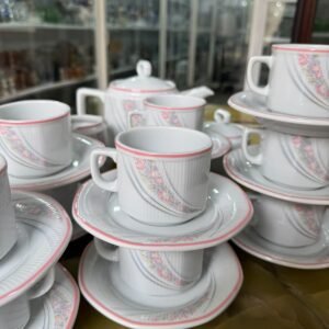 Juego de té porcelana tsuji para 11 personas