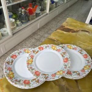 Juego de 6 platos de postre ARCOPAL FRANCESES