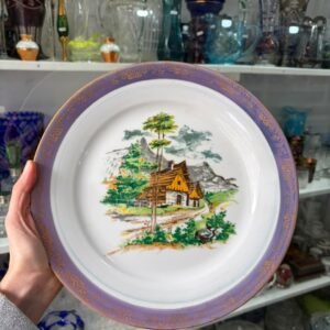 Plato porcelana verbano