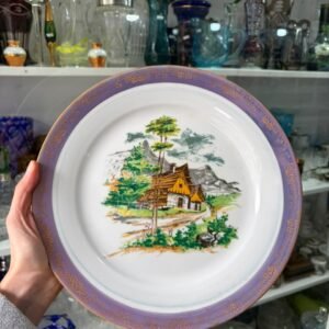 Plato porcelana verbano