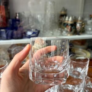 Juego de 10 vasos de whisky de cristal para whisky