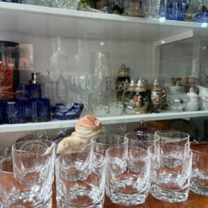 Juego de 10 vasos de whisky de cristal para whisky